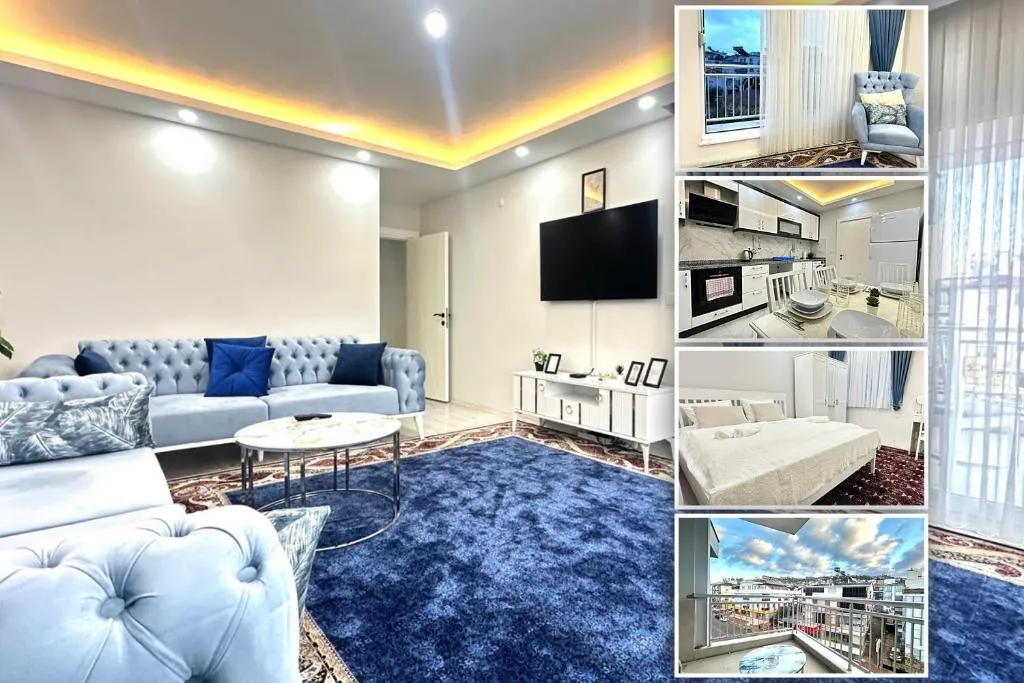 Image of Homely! Design Apartment Antalya, Parking, Balcony, AC!