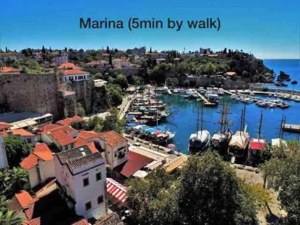 Image of next to Hadrian’s Gate & OldTown in center Antalya
